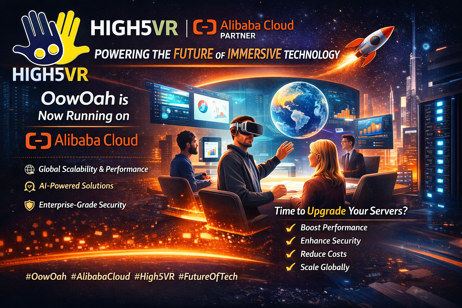 High5VR and Alibaba Cloud — Powering the Future of Immersive Technology 🚀