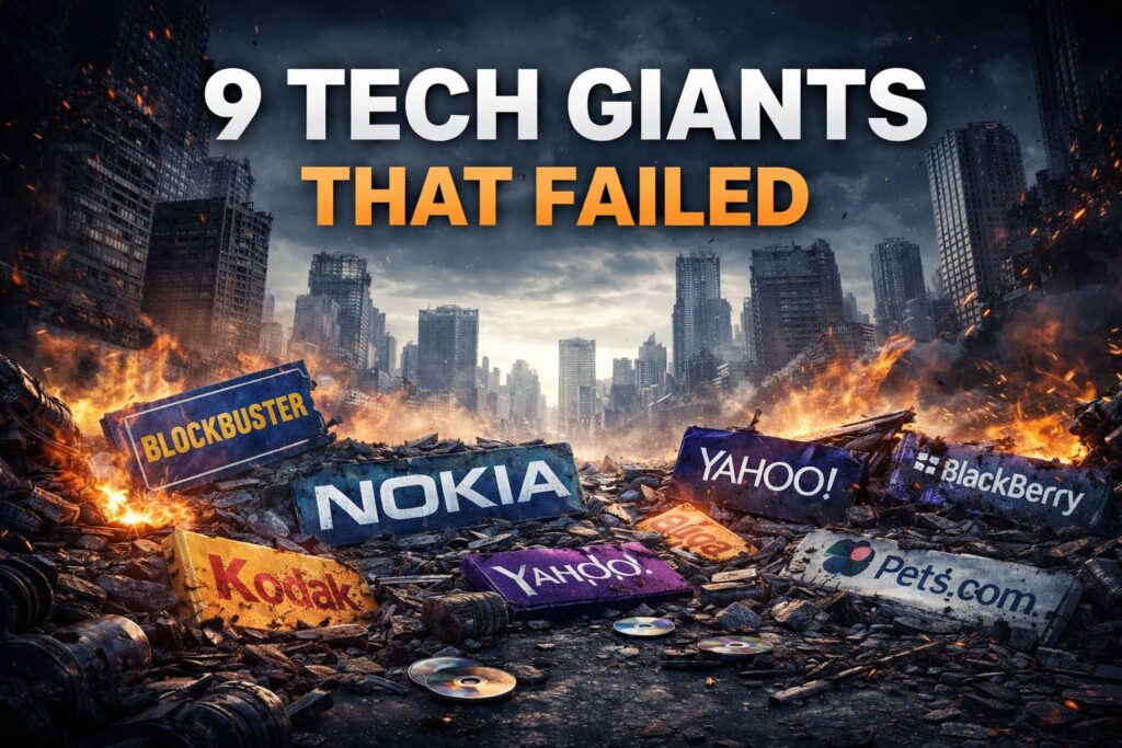 9 Tech Giants That Failed