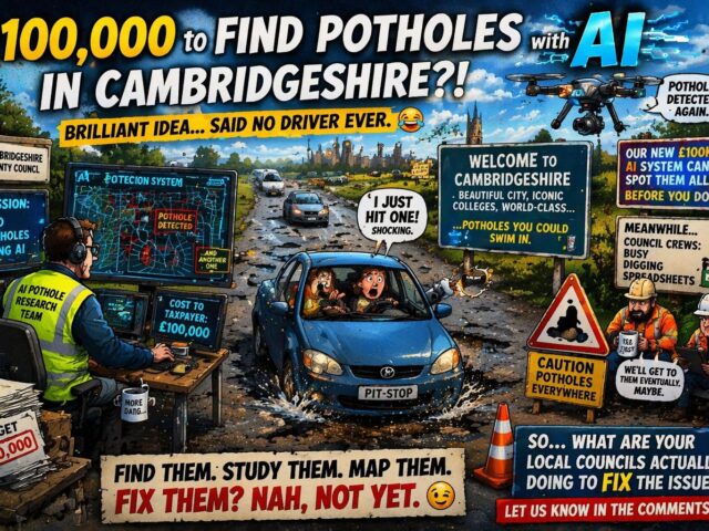 £100,000 AI Pothole Detector… Because Eyes Clearly Don’t Work Anymore 🤖🕳️