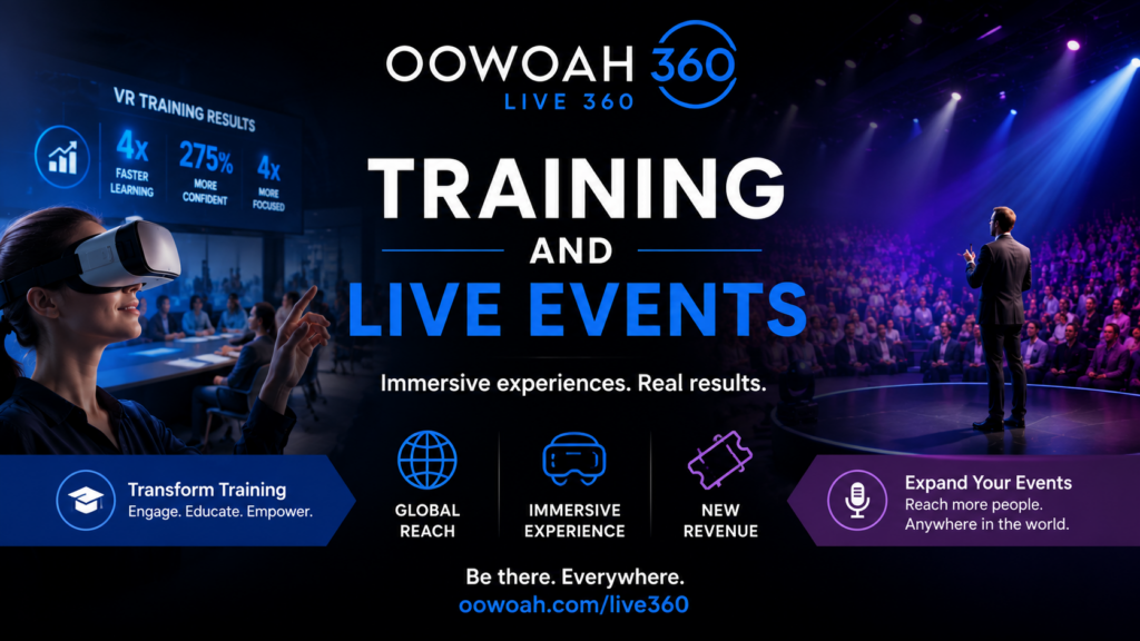 🚀 VR is Transforming Both Training and Live Events