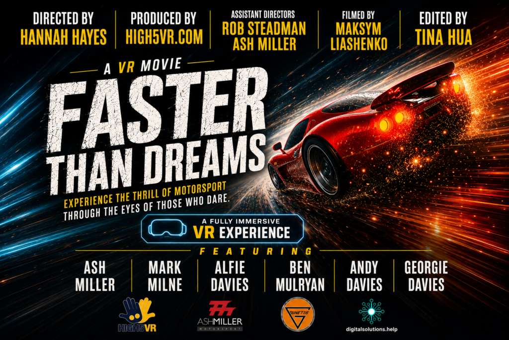 Faster Than Dreams – Inside the World of Motorsport in Virtual Reality