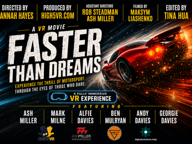 Faster Than Dreams – Inside the World of Motorsport in Virtual Reality