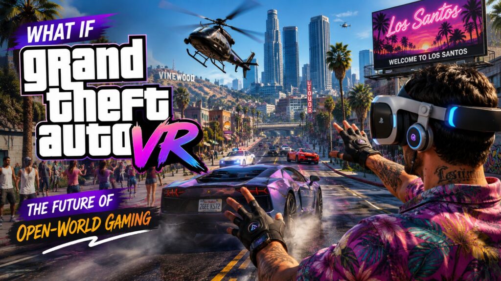 What If Grand Theft Auto Was Fully Virtual Reality? Exploring the Future of Open-World Gaming