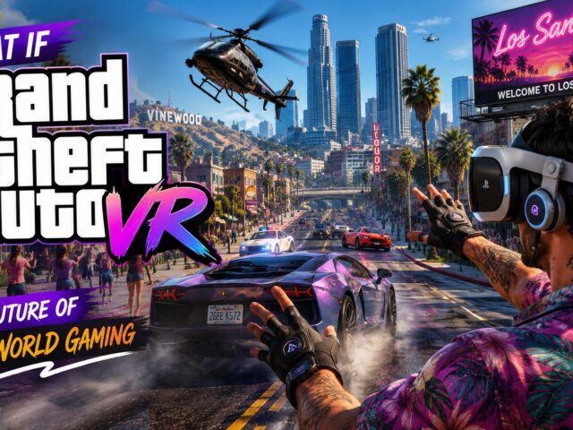 What If Grand Theft Auto Was Fully Virtual Reality? Exploring the Future of Open-World Gaming