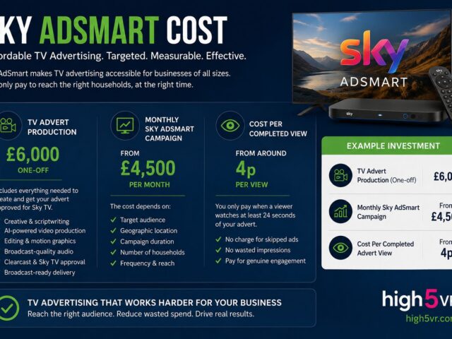 Sky AdSmart Cost: How Much Does Sky TV Advertising Cost in the UK?