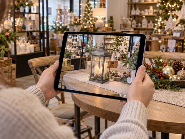Could AR help customers explore our Christmas gift range?
