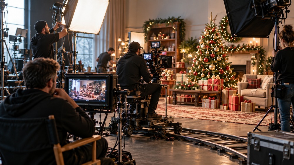 When should a business start planning its Christmas TV advertising?