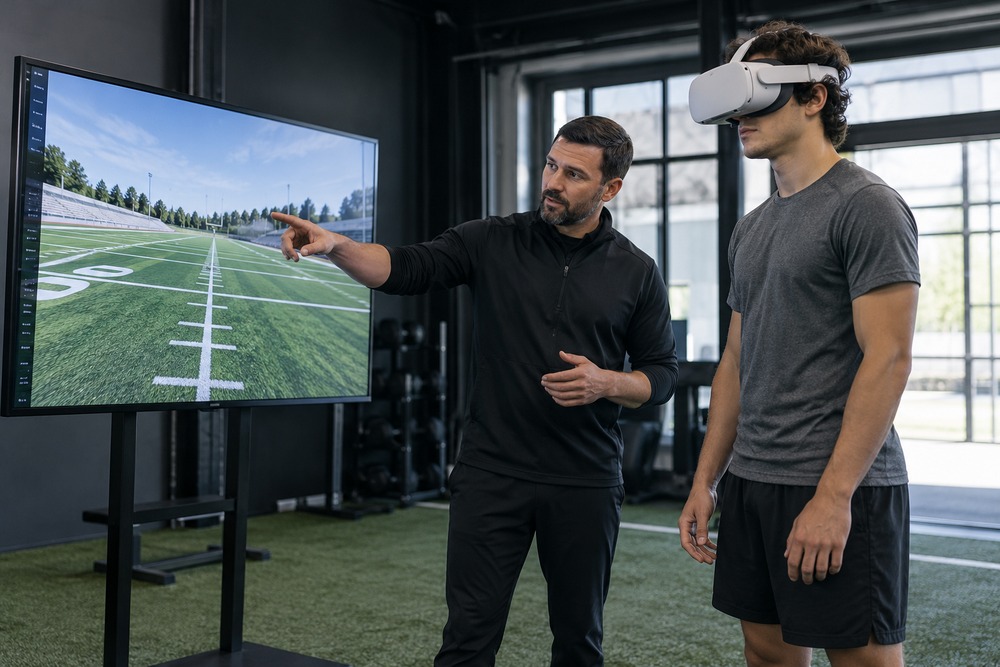 Can VR help sports coaches practise observation and decision-making?